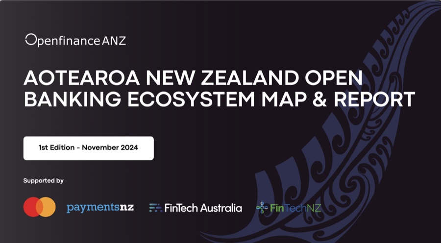 Aotearoa New Zealand Open Banking Ecosystem Map and Report, first edition cover