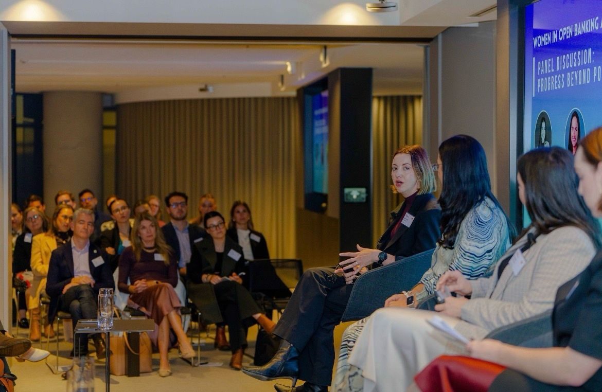 Panellists in conversation